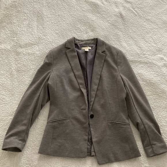 H&M grey blazer - size 12 - Picture 5 of 5